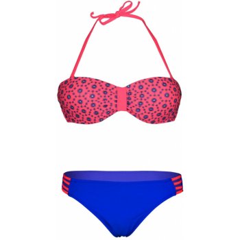 Jordi Bandeau bikiny vyztužené s kosticí S868 zářivě růžová