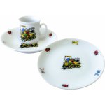 ČESKÝ PORCELÁN Dětská jídelní souprava vláček 3 dílná – Hledejceny.cz