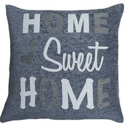 Sezónkovo Home Sweet Home šedý 45×45 – Zboží Mobilmania