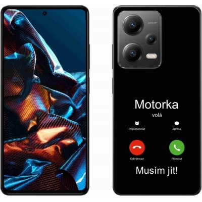 mmCase na Xiaomi Redmi Note 12 Pro 5G - motorka volá černé pozadí – Zboží Živě