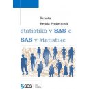 Štatistika v SASe, SAS v štatistike - Renáta Benda Prokeinová