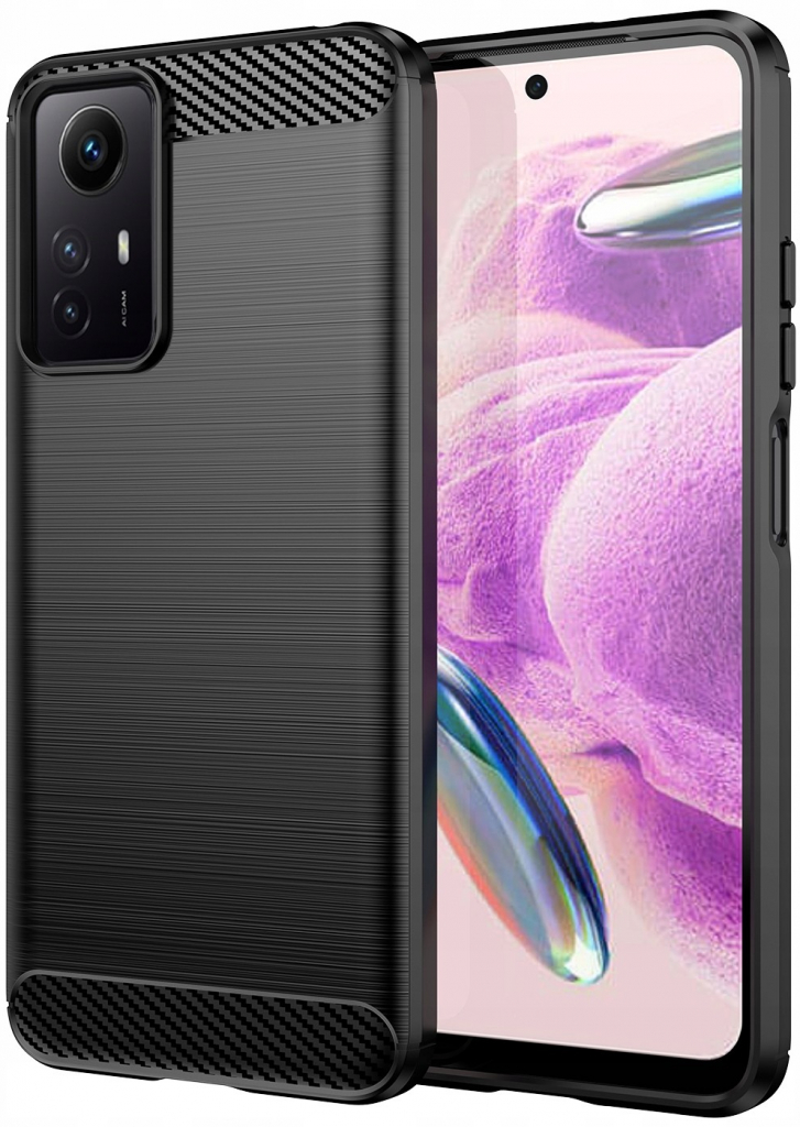 Pouzdro CARBON XIAOMI Redmi NOTE 12S černé