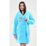 Vienetta dámský župan krátký s kapucí Sova – Zboží Dáma