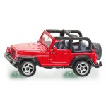 Siku Jeep Wrangler Červený KOV + PLAST – Zboží Dáma