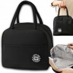 KIK KX5110_3 Termoizolační taška na jídlo černá – Zboží Dáma