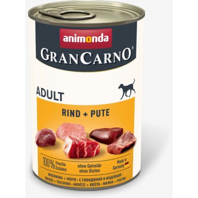 Animonda Gran Carno Adult hovězí & krůta 400 g – Zboží Mobilmania