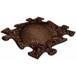 MUFFIK MFK-004-2-1-12 Ortopedická podložka Ježek tvrdý Hnědá – Zboží Dáma