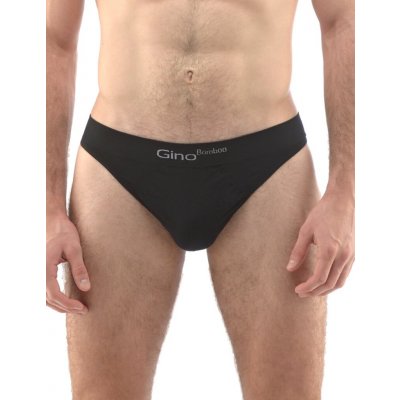 Gina pánské tanga pánská, úzký bok, bezešvé, jednobarevné Bamboo PureLine 52002P lékořice – Zboží Dáma