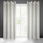 EUROFIRANY ZÁVES NA KROUŽCÍCH ANITA 140X250 CM KRÉMOVÁ – Hledejceny.cz
