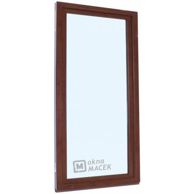 Kömmerling balkonové dveře 70 AD OS levé ořech/ořech 90 x 220 cm jednostranná klika + madýlko + PVC rám – Hledejceny.cz