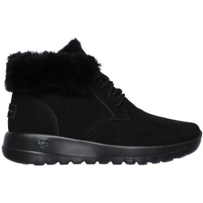Skechers kotníkové boty On-The-Go Joy Lush černá – Sleviste.cz