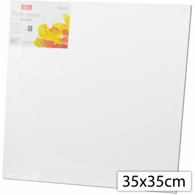 Sisi 137388 Malířské plátno na papírové desce 35 x 35 cm bílá – Sleviste.cz