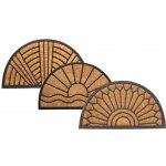 Tapi Rohožka půlkruh guma/kokos 40x70 cm – Zboží Dáma