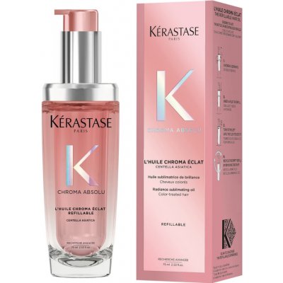 Kérastase Chroma Absolu L'huile Chroma Éclat Refillable Hair Oil 75 ml – Hledejceny.cz