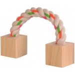 Trixie lano s dřevěnými kostkami 20 cm – HobbyKompas.cz