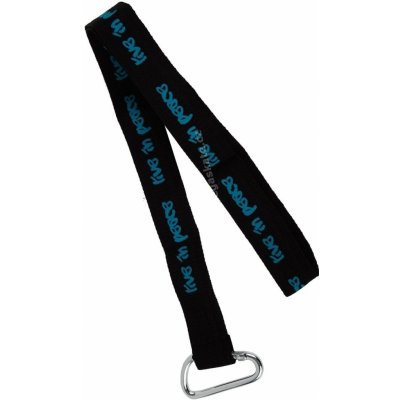 Peace klíčenka key chain blk blu