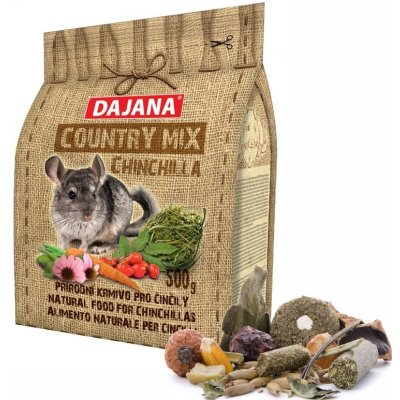 Dajana Country Mix Chinchilla 0,5 kg – Zboží Mobilmania