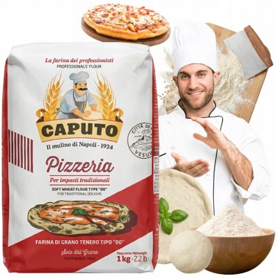 Caputo mouka typ 00 pizzeria 1 kg – Sleviste.cz