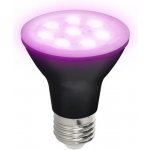 Kobi LED žárovka růst rostlin PLANTY E27/7W/230V 1200K černá KB0541 – Zboží Mobilmania