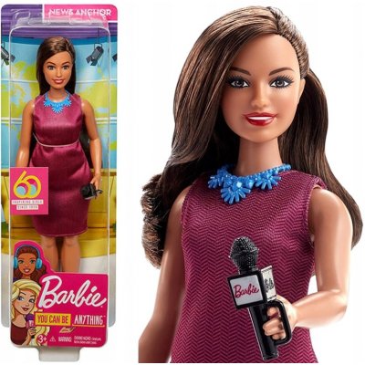 Barbie Kariéra 60. narozeniny Reportérka