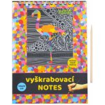 Vyškrabovací notes 10 listů v sáčku 14x20cm – Zbozi.Blesk.cz