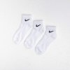 Nike ponožky Everyday Lightweight Ankle 100WhiteBlack 3 pack