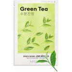 Missha Airy Fit Sheet Mask Green Tea plátýnková maska s výtažkem ze zeleného čaje 19 g – Zboží Dáma