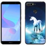 mmCase gelový kryt Huawei Y6 Prime 2018 - bílý jednorožec – Zboží Živě