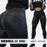 Nebbia Bubble Butt legíny s vysokým pasem 586 Glossy Look – Zboží Mobilmania
