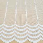 Žakárová záclona VLNY 160 cm – Zboží Mobilmania