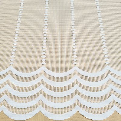 Žakárová záclona VLNY 160 cm – Zboží Mobilmania