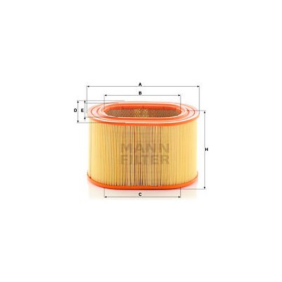 Vzduchový filtr MANN-FILTER C 24 135 – Hledejceny.cz