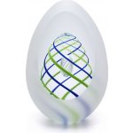 Artcristal Bohemia Broušené těžítko - dekor 01 Barva: Modrá / Zelená světlá, Výška: 10 cm – Hledejceny.cz