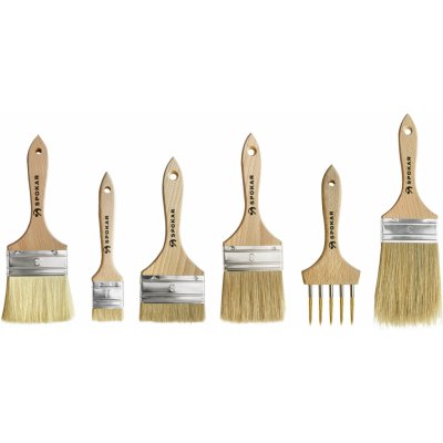 SPOKAR Souprava fládrovacích štětců 6ks – Zboží Mobilmania