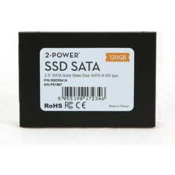 2-Power 120GB, 2,5", SATAIII, SSD, SSD2041A