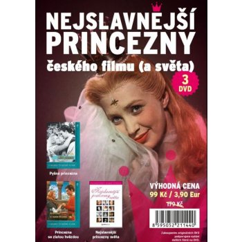 DVD Pyšná princezna / Princezna se zlatou hvězdou / Nejsl.. 3 disky
