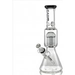 CALVO Skleněný bong Tree Perc Beaker černý 35 cm zábrus 14 mm – Hledejceny.cz