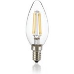 Ideal Lux 188928 LED žárovka Filament B35 1x4W E14 320lm 3000K stmívatelná, čirá – Hledejceny.cz