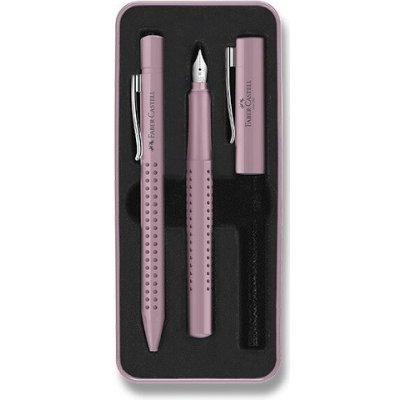 Faber-Castell Grip 2010 sada plnicí pero a kuličková tužka – Zboží Živě