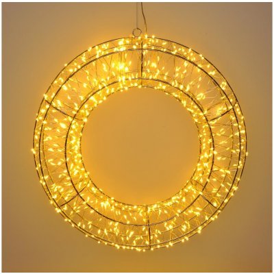 Brilagi Brilagi LED Venkovní vánoční věnec 480xLED 230V IP44 BG0966 – Hledejceny.cz