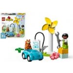 LEGO® DUPLO® 10985 Větrná turbína a elektromobil – Zboží Živě