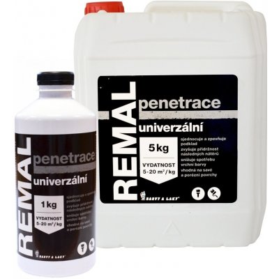 Penetrační nátěr REMAL PENETRACE UNIVERZÁLNÍ - 1 kg – Zbozi.Blesk.cz