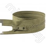 Zip kostěný dělitelný VISLON® khaki 30 cm YKK – Hledejceny.cz