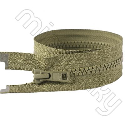 Zip kostěný dělitelný VISLON® khaki 30 cm YKK – Hledejceny.cz
