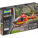 Revell Model Kit Plastic helicopter 04986 EC 135 Air Glaciers 1:72 – Sleviste.cz