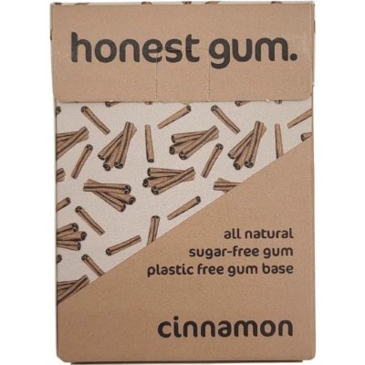 Honest Gum skořicové přírodní žvýkačky 12 ks – Sleviste.cz