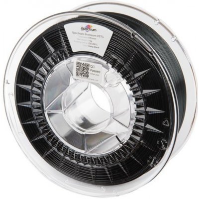 Spectrum Premium PET-G, 1,75mm, 1000g, 80056, deep black – Zboží Živě