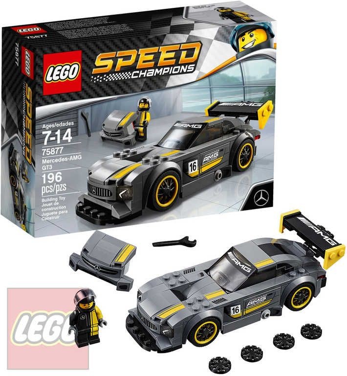 LEGO® Speed Champions 75877 Mercedes-AMG GT3 od 1 999 Kč - Heureka.cz