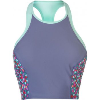 Speedo Astro Tankini Top Ladies růžová/šedá