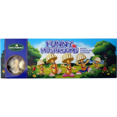 MILTONAS Hříbečky BÍLÉ 170 g – Zboží Mobilmania